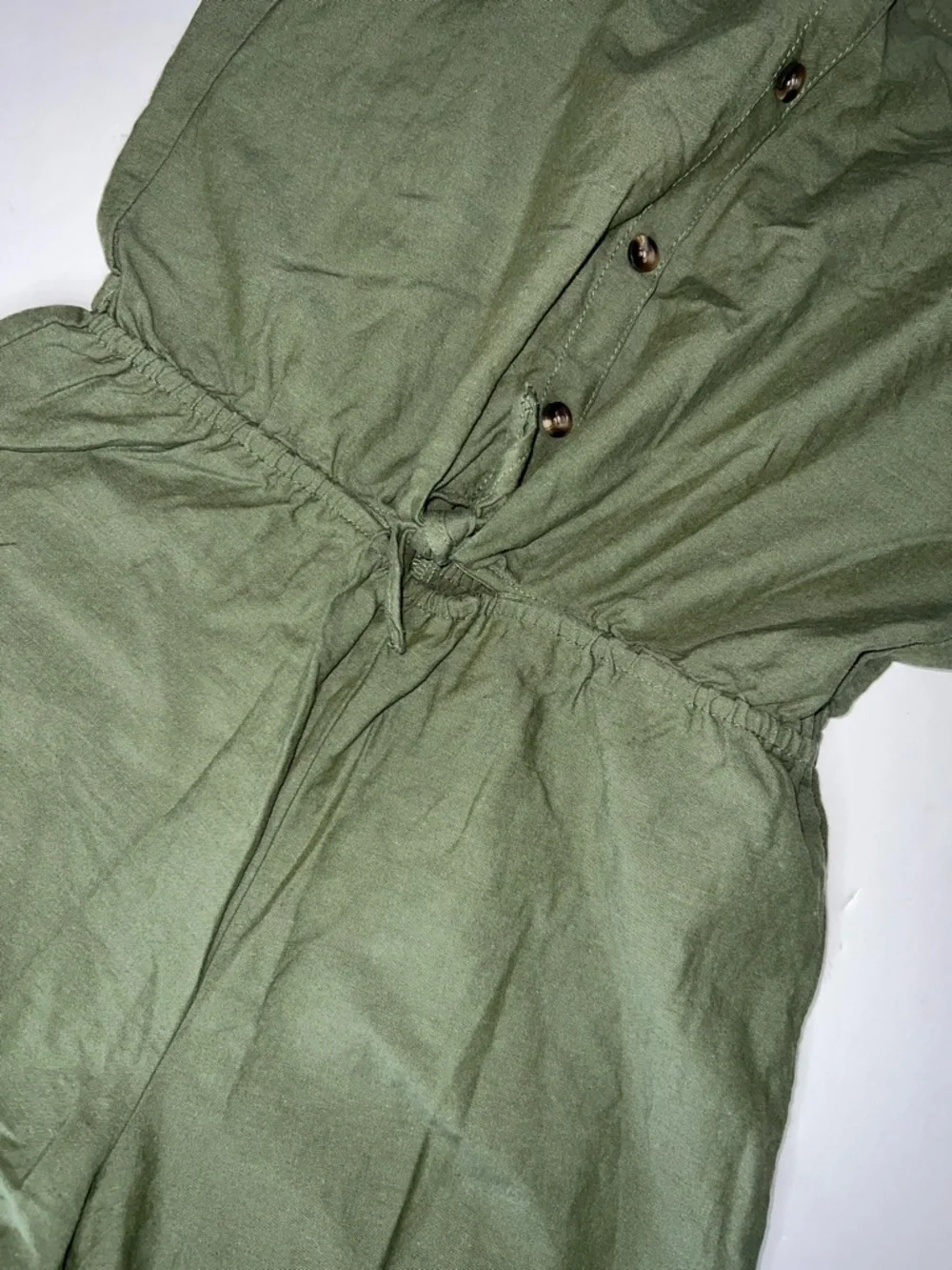 Kids Old Navy Olive Green Casual Romper size Xl (14/16)